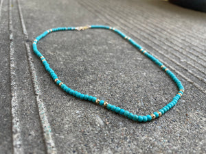 Turquoise Waves Necklace